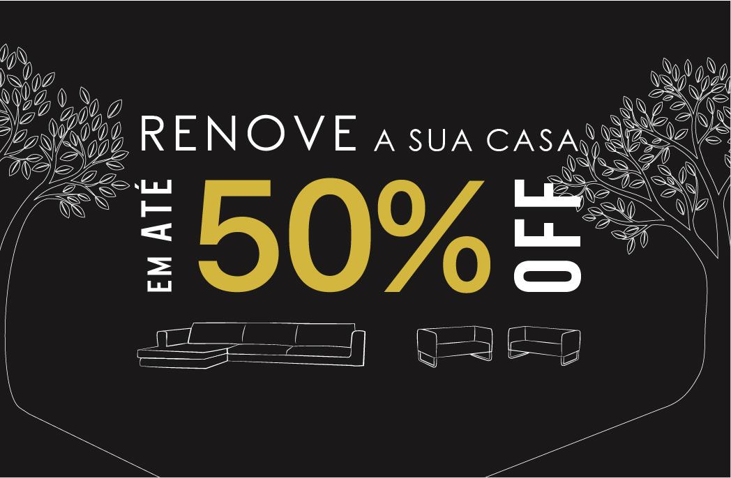 Produtos exclusivos em até 50% OFF